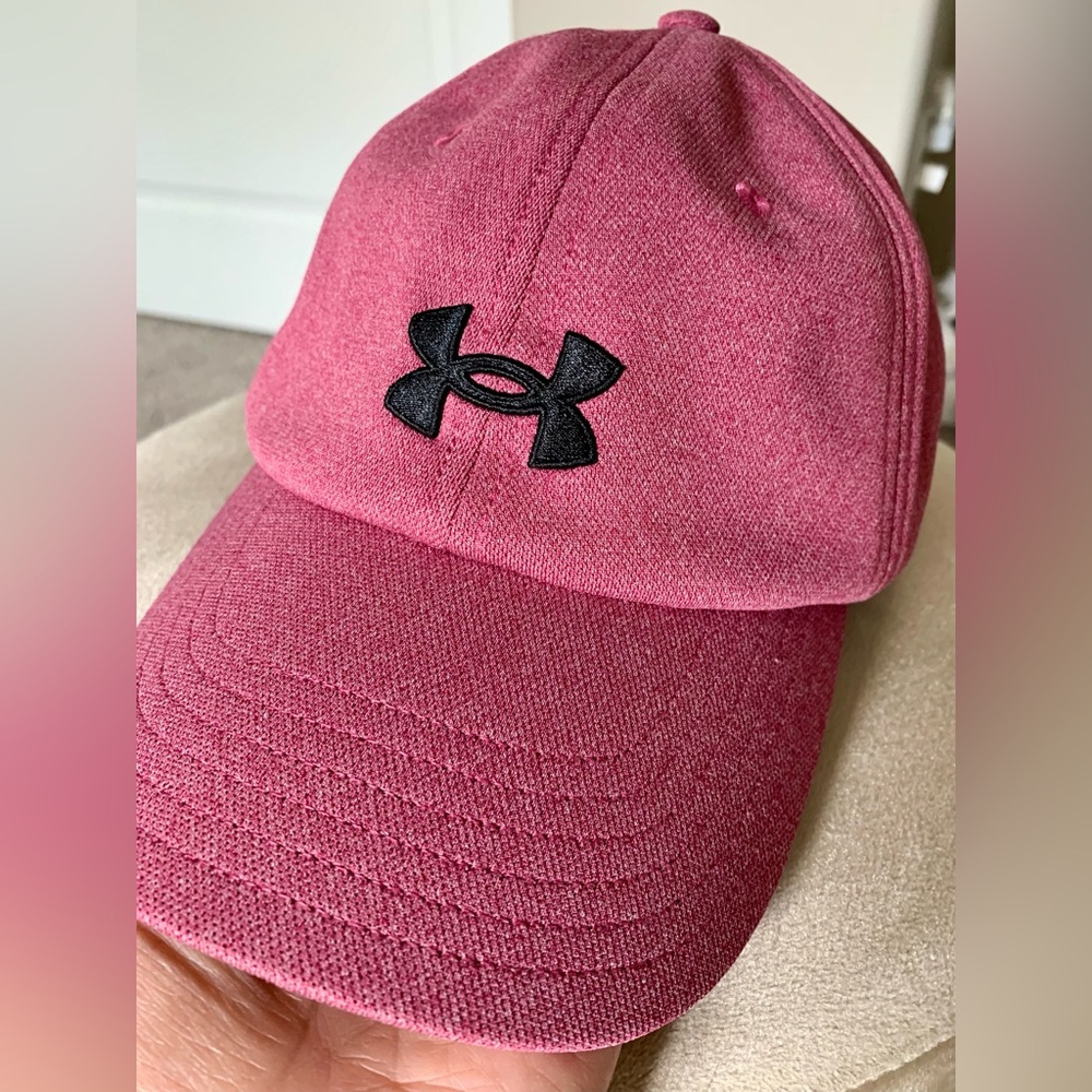 Under Armour Rose Cap with Black Logo